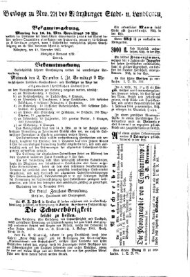 Würzburger Stadt- und Landbote Freitag 13. November 1863