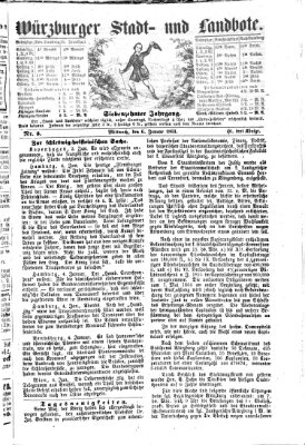 Würzburger Stadt- und Landbote Mittwoch 6. Januar 1864