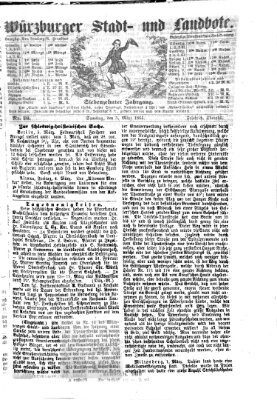 Würzburger Stadt- und Landbote Samstag 5. März 1864