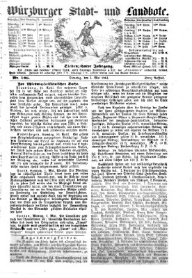 Würzburger Stadt- und Landbote Dienstag 3. Mai 1864