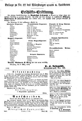 Würzburger Stadt- und Landbote Samstag 28. Mai 1864