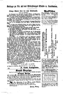 Würzburger Stadt- und Landbote Freitag 8. Juli 1864