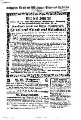 Würzburger Stadt- und Landbote Dienstag 12. Juli 1864