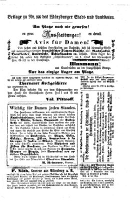 Würzburger Stadt- und Landbote Mittwoch 13. Juli 1864