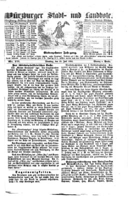 Würzburger Stadt- und Landbote Dienstag 19. Juli 1864