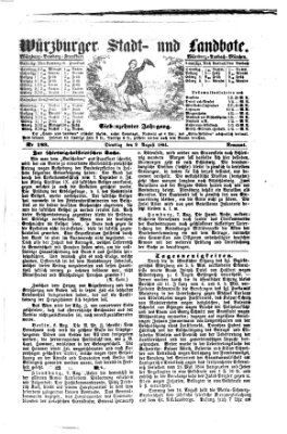 Würzburger Stadt- und Landbote Dienstag 9. August 1864