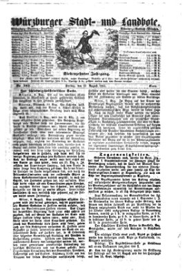 Würzburger Stadt- und Landbote Freitag 12. August 1864