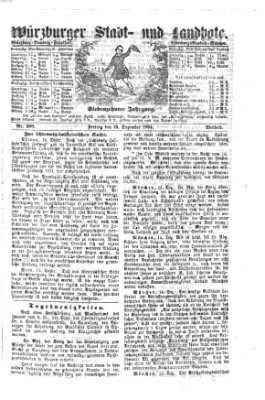 Würzburger Stadt- und Landbote Freitag 16. Dezember 1864