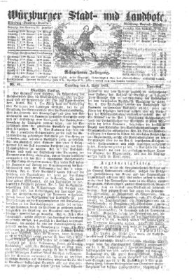 Würzburger Stadt- und Landbote Samstag 8. April 1865