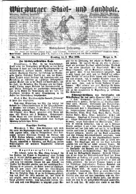 Würzburger Stadt- und Landbote Dienstag 9. Mai 1865