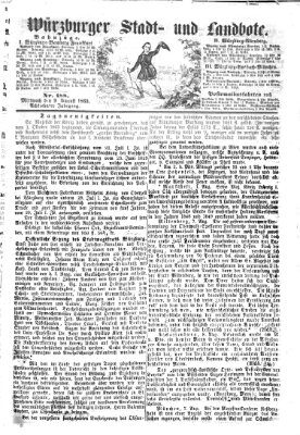 Würzburger Stadt- und Landbote Mittwoch 9. August 1865