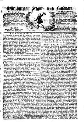 Würzburger Stadt- und Landbote Freitag 11. August 1865