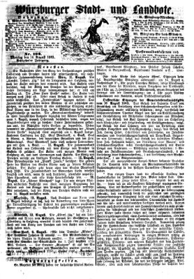 Würzburger Stadt- und Landbote Montag 14. August 1865