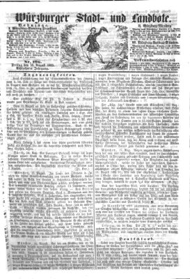 Würzburger Stadt- und Landbote Freitag 18. August 1865