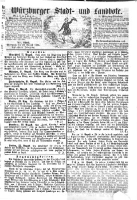 Würzburger Stadt- und Landbote Mittwoch 23. August 1865