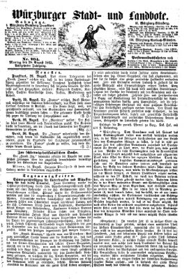 Würzburger Stadt- und Landbote Montag 28. August 1865