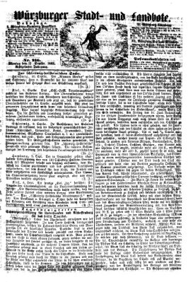 Würzburger Stadt- und Landbote Montag 11. September 1865