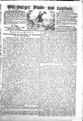 Würzburger Stadt- und Landbote Samstag 16. September 1865