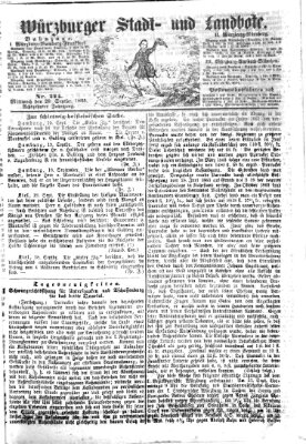 Würzburger Stadt- und Landbote Mittwoch 20. September 1865