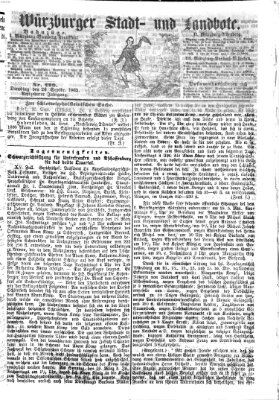 Würzburger Stadt- und Landbote Dienstag 26. September 1865