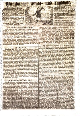 Würzburger Stadt- und Landbote Dienstag 31. Oktober 1865