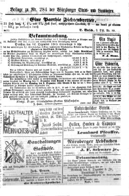 Würzburger Stadt- und Landbote Mittwoch 29. November 1865