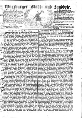 Würzburger Stadt- und Landbote Mittwoch 6. Dezember 1865