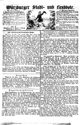 Würzburger Stadt- und Landbote Dienstag 2. Januar 1866