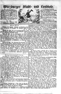 Würzburger Stadt- und Landbote Donnerstag 1. Februar 1866