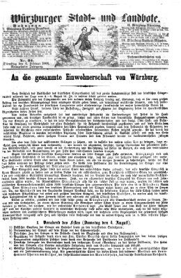 Würzburger Stadt- und Landbote Dienstag 6. Februar 1866