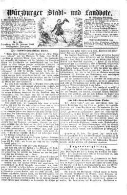 Würzburger Stadt- und Landbote Dienstag 13. Februar 1866