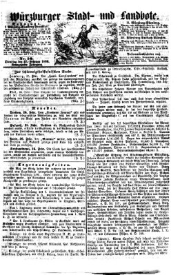 Würzburger Stadt- und Landbote Dienstag 27. Februar 1866