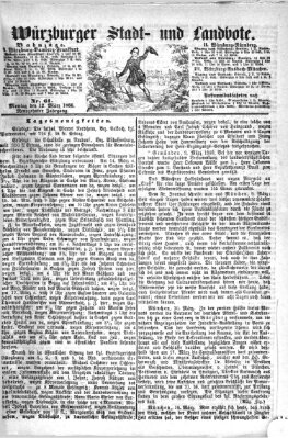 Würzburger Stadt- und Landbote Montag 12. März 1866