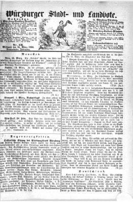 Würzburger Stadt- und Landbote Mittwoch 14. März 1866