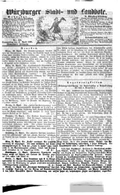 Würzburger Stadt- und Landbote Donnerstag 12. April 1866