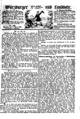 Würzburger Stadt- und Landbote Samstag 14. April 1866