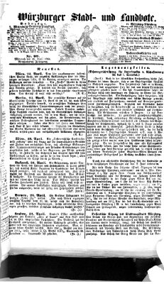 Würzburger Stadt- und Landbote Mittwoch 25. April 1866