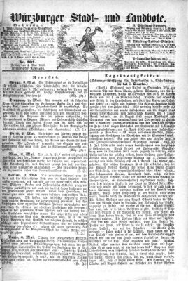 Würzburger Stadt- und Landbote Freitag 4. Mai 1866