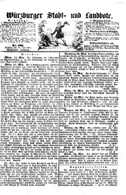 Würzburger Stadt- und Landbote Samstag 19. Mai 1866