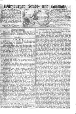 Würzburger Stadt- und Landbote Donnerstag 24. Mai 1866