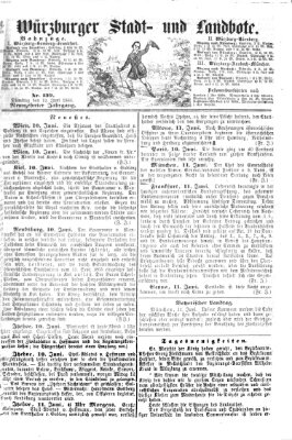 Würzburger Stadt- und Landbote Dienstag 12. Juni 1866