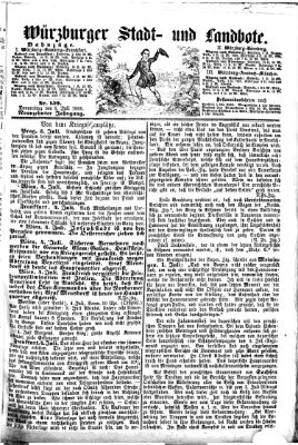 Würzburger Stadt- und Landbote Donnerstag 5. Juli 1866