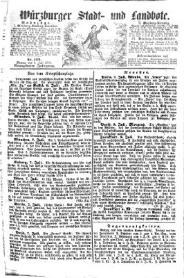 Würzburger Stadt- und Landbote Montag 9. Juli 1866