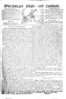 Würzburger Stadt- und Landbote Mittwoch 11. Juli 1866