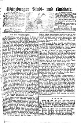 Würzburger Stadt- und Landbote Montag 23. Juli 1866