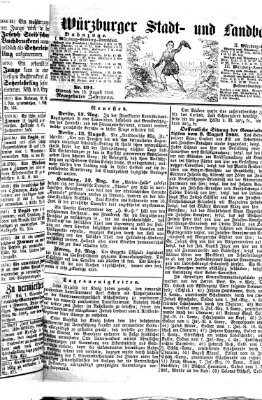 Würzburger Stadt- und Landbote Mittwoch 15. August 1866
