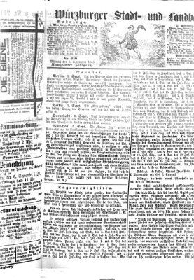 Würzburger Stadt- und Landbote Mittwoch 5. September 1866