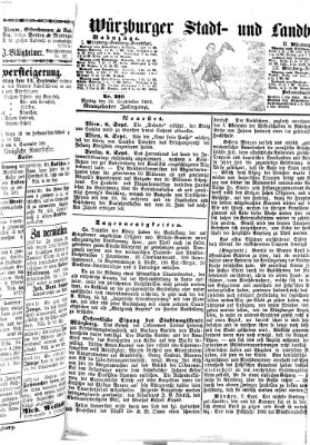 Würzburger Stadt- und Landbote Montag 10. September 1866