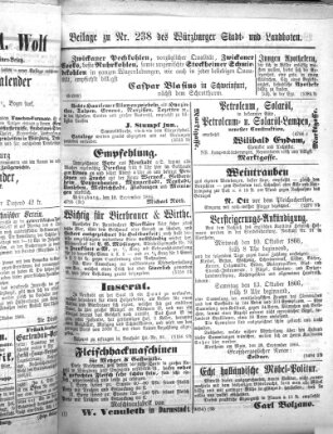 Würzburger Stadt- und Landbote Freitag 5. Oktober 1866