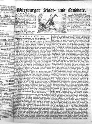 Würzburger Stadt- und Landbote Donnerstag 25. Oktober 1866